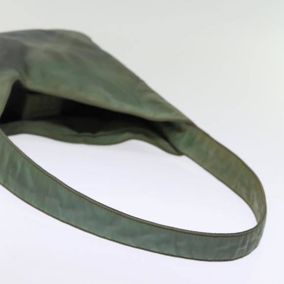 PRADA Shoulder Bag Nylon Green Auth bs14207 - Picture 7 of 16
